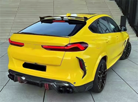 Kit carrosserie LD Style en fibre de carbone forgée pour BMW X6M F96 : lèvre avant, diffuseur arrière, jupes latérales, aileron arrière, aileron supérieur