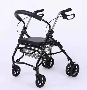 Fournitures médicales Portable hauteur réglable pliant chariot en aluminium léger pour les personnes âgées - Product Image 2