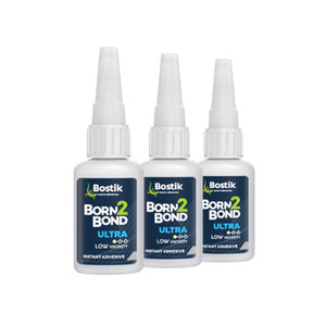 Bostik Born2Bond Ultra Low Viscosity Instant Adhesive For <b>Plastics</b> - Product Image 1
