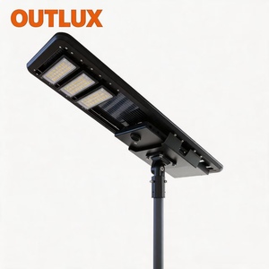 Farola Solar para Exteriores, Impermeable, de Aluminio, Integrada, Todo en Uno - Product Image 1