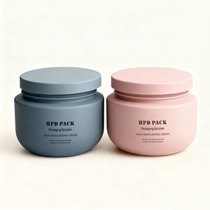 Pot cosmétique personnalisé <span class=keywords><strong>de</strong></span> luxe 250ml 500ml pour nettoyant visage au thé vert, gommage doux, lavant visage à l'<span class=keywords><strong>eau</strong></span> <span class=keywords><strong>de</strong></span> <span class=keywords><strong>riz</strong></span>, pot en plastique pour crème - Product Image 5