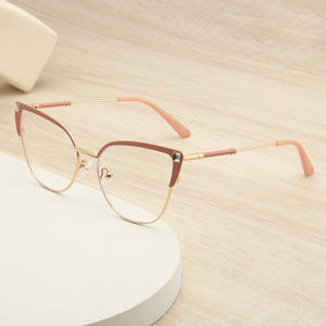 <span class=keywords><strong>Gafas</strong></span> <span class=keywords><strong>de</strong></span> Miopía con Protección Anti Luz Azul 2026 para <span class=keywords><strong>Mujer</strong></span>, Montura Grande <span class=keywords><strong>de</strong></span> Metal Ultraligera, <span class=keywords><strong>Gafas</strong></span> <span class=keywords><strong>de</strong></span> Graduación, <span class=keywords><strong>Gafas</strong></span> Ópticas con Receta - Product Image 1
