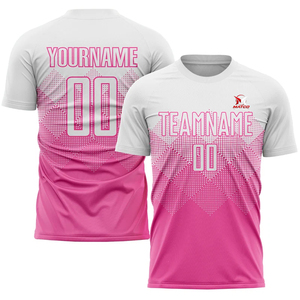 Maillot de football professionnel personnalisé, vêtements d'équipe imprimés pour hommes, maillots de football respirants avec nom, numéro et logo - Product Image 1