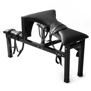 ม้านั่งโค้ง BANSEY พร้อมเครื่องช่วยสำหรับการมีเพศสัมพันธ์แบบสอดใส่ (Port Fesselstuhl, Chaise de bondage, Letto bondage) อุปกรณ์ทางเพศ - Product Image 6