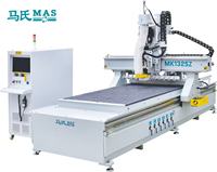Meja Kerja Router CNC MAS MK1325Z Syntec 12 Alat Pengganti Alat Lurus 1250x2800mm untuk Pengerjaan Kayu, Motor Presisi Tinggi, Mudah Dioperasikan