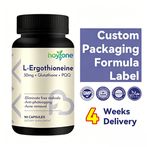 <span class=keywords><strong>C</strong></span>ápsulas de L-Ergotioneína de Marca Privada OEM, 30 mg de Glutatión, PQQ, <span class=keywords><strong>Vitamina</strong></span> <span class=keywords><strong>C</strong></span>, Éster, Suplemento Antioxidante Avanzado para el Cuidado de la Piel para Adultos - Product Image 2