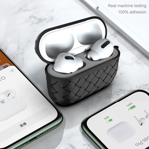 <span class=keywords><strong>Custodia</strong></span> <span class=keywords><strong>in</strong></span> <span class=keywords><strong>Pelle</strong></span> Intrecciata all'Ingrosso per <span class=keywords><strong>Apple</strong></span> AirPods Pro 1 2 3 4 Spedizione Rapida da Magazzini USA e UE - Product Image 5
