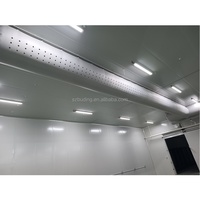 Systèmes de conduits textiles CVC Pièces Conduit d'air flexible en tissu pour entrepôt frigorifique