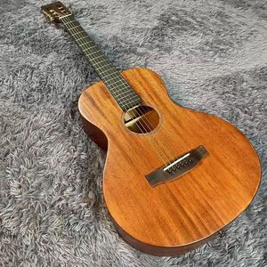 Guitare Folk Exquise 00015sm Street Master Edition <span class=keywords><strong>Parlor</strong></span> 38 pouces, Corps et Table en Acajou Massif, Ensemble Complet - Product Image 1