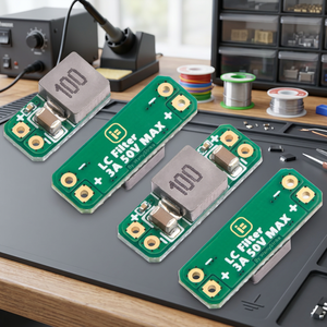 โมดูลกรองสัญญาณ LC 3A 5-30V พร้อมระบบป้องกันการกลับขั้วในตัว สำหรับกล้องโดรน RC FPV Freestyle เครื่องส่งสัญญาณ AV ผลิตในจีน - Product Image 3