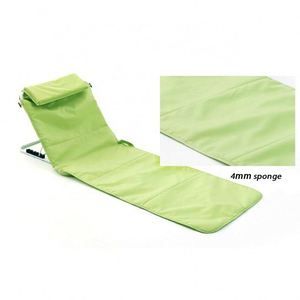 Portable Outdoor Folding Beach Chair with <b>Backrest</b> Oxford Material Camping Mat for Fishing Field Beach Use - Product Image 6