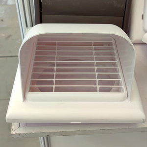 PVC Outdoor <strong>Vent</strong> <strong>Window</strong> Outlet Waterproof Fixed Louver Fresh <strong>Air</strong> <strong>Vent</strong> with Duct Accessory for Gym and Hospital Use - Product Image 6