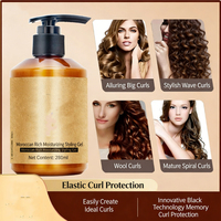 Produits de soin des cheveux bouclés avec logo personnalisé, sans sulfate, beurre de karité, hydratant, démêlant, anti-frisottis, lissant, nourrissant, boucles 2 en 1