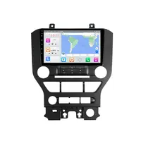 LCA 9 Inch For Ford Fiesta 2006-2011 Radio Car Android MP5 Player Casing  Frame 2din Head Unit Fascia Stereo Dash Cover Panel