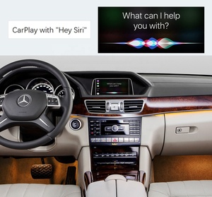 <span class=keywords><strong>Apple</strong></span> Car <span class=keywords><strong>play</strong></span> sans fil pour écran de classe S W221, radio d'usine, Android Auto, miroir, interface radio - Product Image 3