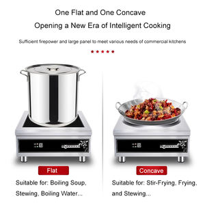 Cuisinière électrique à induction commerciale 380V 8000 watts haute <span class=keywords><strong>puissance</strong></span> - Product Image 4
