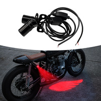 Nouvelle moto ange ailes bienvenue projecteur lumière tapis lumière Modification atmosphère universelle lumière décoration