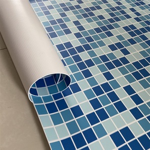 Phổ biến Trung Quốc phong cách thiết kế khác nhau khảm màu hồ bơi Lá nhựa Bơi Lót màng - Product Image 4