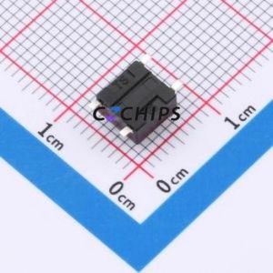 TS014-TBW1FH5.0 Tactile Switch SMD-4P,6x6mm Switch Single Pole Single Throw Round Button 2.5N Vertical Mount - Product Image 2