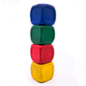 Oem phục sinh hàng năm Đảng khuyến mại biểu tượng tùy chỉnh mềm xúc xắc khối vuông nổi <span class=keywords><strong>PU</strong></span> miếng bọt biển chống căng thẳng bóng quà tặng đồ chơi - Product Image 2