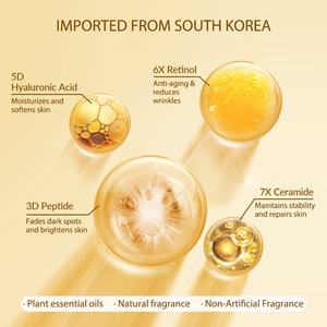 Crème Visage Anti-âge et Anti-rides au Rétinol et Peptides, Hydratante et Éclaircissante pour une Peau Éclatante (OEM/ODM) - Product Image 5