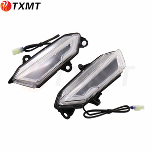 Rétroviseur Avant de <span class=keywords><strong>Moto</strong></span> avec <span class=keywords><strong>Clignotant</strong></span> LED, Lumière et Indicateur pour Honda Goldwing GL1800 F6B 2018-2023 - Product Image 2