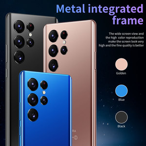 Teléfono móvil de gama alta de lujo Gold S22 Ultra Smart Phone Vertue Asterp con Funda de cuero en stock - Product Image 2