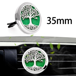 35mm Stainless Steel Tree of Life Car Freshener <strong>Diffuser</strong> <strong>Vent</strong> <strong>Clip</strong> Aroma <strong>Diffuser</strong> Air Freshener <strong>Clip</strong> Essential Oil <strong>Vent</strong> <strong>Clip</strong> - Product Image 3