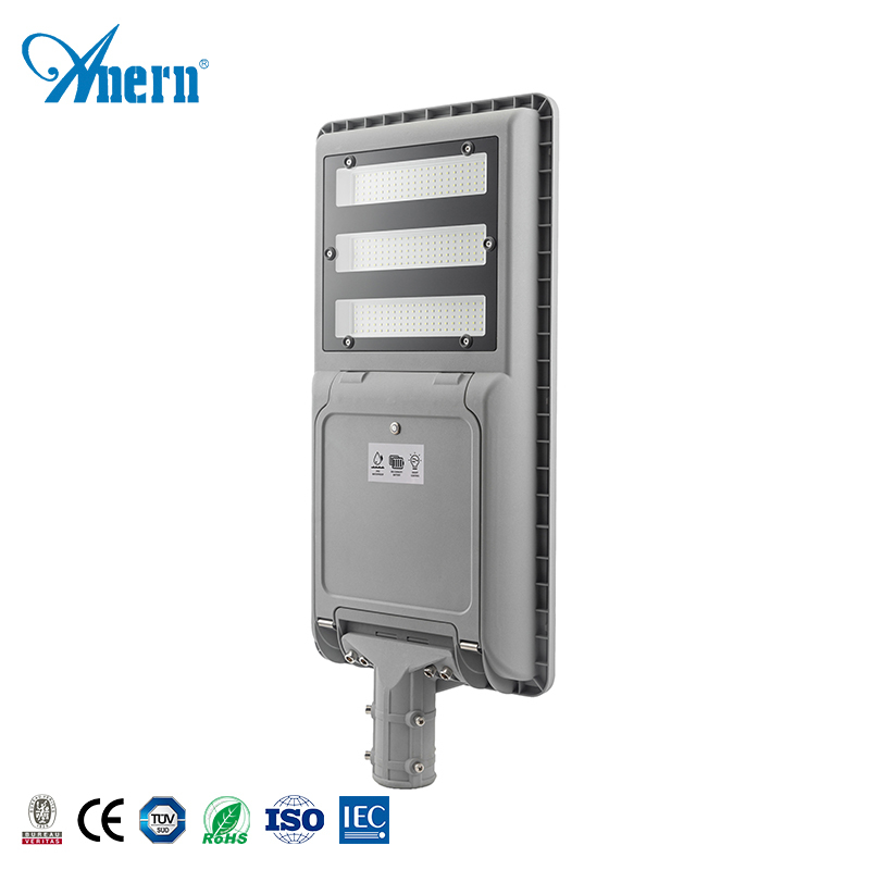 80W IP65 luz Solar Led de calle todo en uno integrada llevó la lámpara de calle Solar