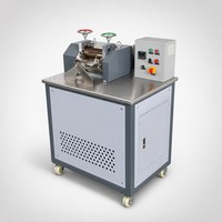 Machine de granulation de plastique, mélangeur de granulés de masterbatch de carbone noir à deux rouleaux, test de dispersion en laboratoire CE