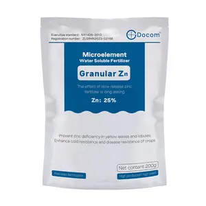 Landwirtschaftsdünger mikroelement weißer langsam freisetzender düngemittelgranulat zink wasserlöslicher düngemittel