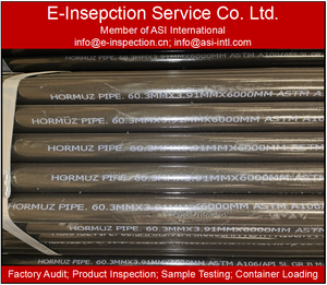 Pipa baja mulus profesional gergaji pipa baja Inspeksi Sertifikat COI Hebei Cangzhou Shandong layanan inspeksi - Product Image 2