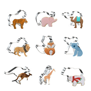 <span class=keywords><strong>Pingouin</strong></span> Cookie <span class=keywords><strong>Biscuit</strong></span> Fondant Moule Cortador De Galletas Personnalisé En Acier Inoxydable Cookie Cutter Set pour la Cuisson - Product Image 5