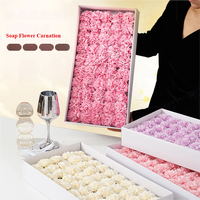 Aierflorist Fleur de Savon Artificielle Éternelle en Forme de Grenade pour la Fête des Mères, Fleur en Mousse de Savon Faite à la Main pour DIY, Vente en Gros