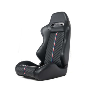 CNSPEED <b>Racing</b> Car <b>Seat</b> Universal PVC Black Waterproof For Business Vehicles - Product Image 2