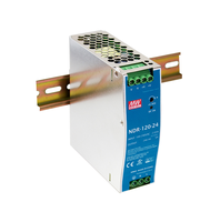Alimentation électrique Mean Well NDR-120-12 120W 10A 12V Rail DIN SMPS AC/DC, alimentation à découpage ultra-mince pour usage industriel