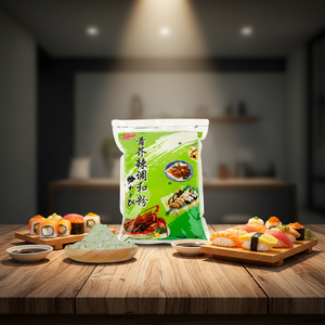 Polvo de Wasabi, Condimento <span class=keywords><strong>Picante</strong></span> Estilo Japonés, Rastrillo para Sushi y Sashimi, 43g*100 Sobres Portátiles, Vida Útil de 18 Meses - Product Image 2