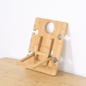 Bamboo <strong>Picnic</strong> <strong>Tables</strong> Outdoor <strong>Folding</strong> Portable Bamboo Wooden <strong>Picnic</strong> Tray Custom Snack <strong>Table</strong> For Beach Camping With Wine Holder - Product Image 5