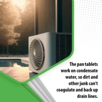 100 Tablet AC Damlama Tavası ve Klima Tahliye Borusu Temizleyici %100 Çözünür Kalıntı Bırakmaz Çevre Dostu Ev Kullanımı Koku Giderici