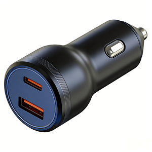 <span class=keywords><strong>Prix</strong></span> d'usine, alliage d'aluminium, <span class=keywords><strong>chargeur</strong></span> de voiture USB <span class=keywords><strong>portable</strong></span> de type C 30W, PD QC 3.0, charge rapide pour iPhone, Huawei, Xiaomi - Product Image 2