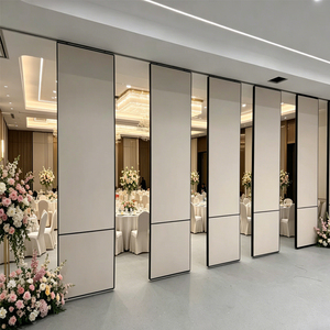 Cloison acoustique pliante réglable en MDF, best-seller, pour salle de banquet et hôtel - Product Image 2