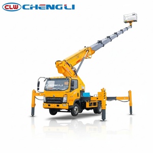 Long-Arm HOWO 33m Manlift Vehicle Heavy Duty Telescopic Aerial Work Truck with Full Safety Hydraulic System - Product Image 6