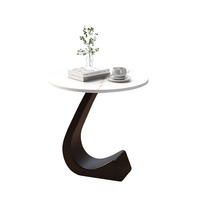 Table basse ronde multifonctionnelle de style minimaliste moderne pour la maison