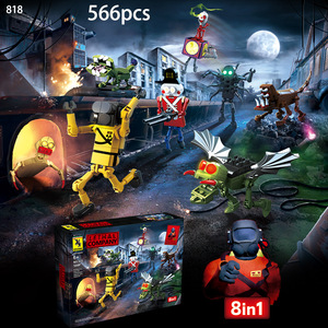 818网红系列全套儿童和男孩塑料积木模型玩具灵感来自致命公司 - Product Image 3