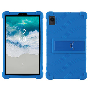 Capa de Silicone para <span class=keywords><strong>Tablet</strong></span> Nokia T21 de 10,4 Polegadas 2022, com Airbags Macios e à Prova de Choque, Suporte Ajustável - Product Image 3
