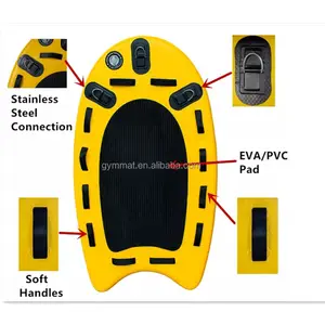 170 см многофункциональная платформа, желтая спасательная доска для серфинга, надувная спасательная доска, надувные сани для гидроциклов