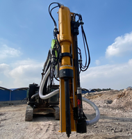 Fendeuse de roche hydraulique pour excavatrice, machine de forage et de fendage pour la démolition de roches dures
