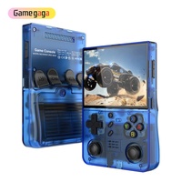 R40XX Pro Max Handheld-Spielkonsole 4,2 Zoll Tragbarer Retro-Klassiker Videospiel-WLAN-Player 1GB RAM 128GB ROM 4500mAh Akku