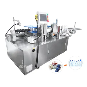 Automatic 500ml water bottle labeling machine OPP hot melt labeling machine price