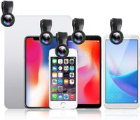 Kit d'objectifs 3 en 1 SIRUI pour téléphones mobiles (grand angle 18 mm, fisheye 170°, macro 10x) Fabriqué en verre Schott allemand et en aluminium